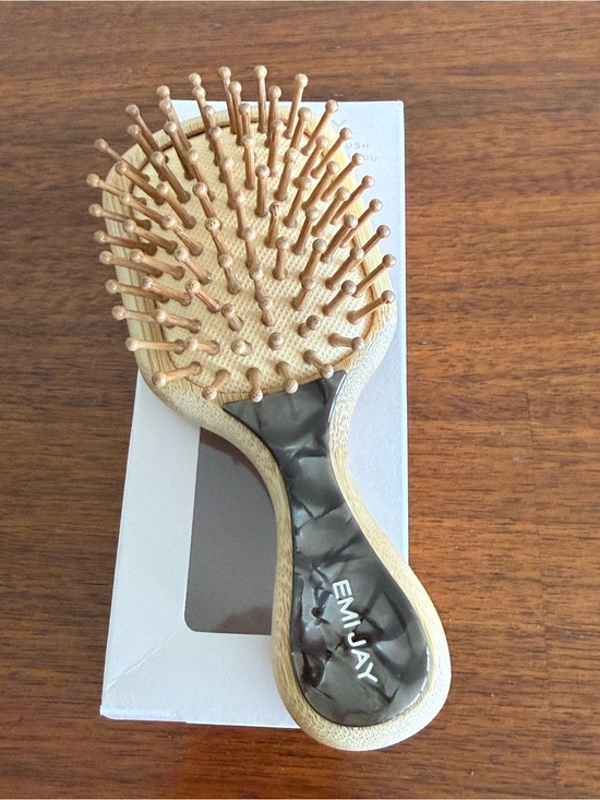 Emi Jay Accessories - EMIJAY Mini Bamboo Paddle Brush - toasted sugar